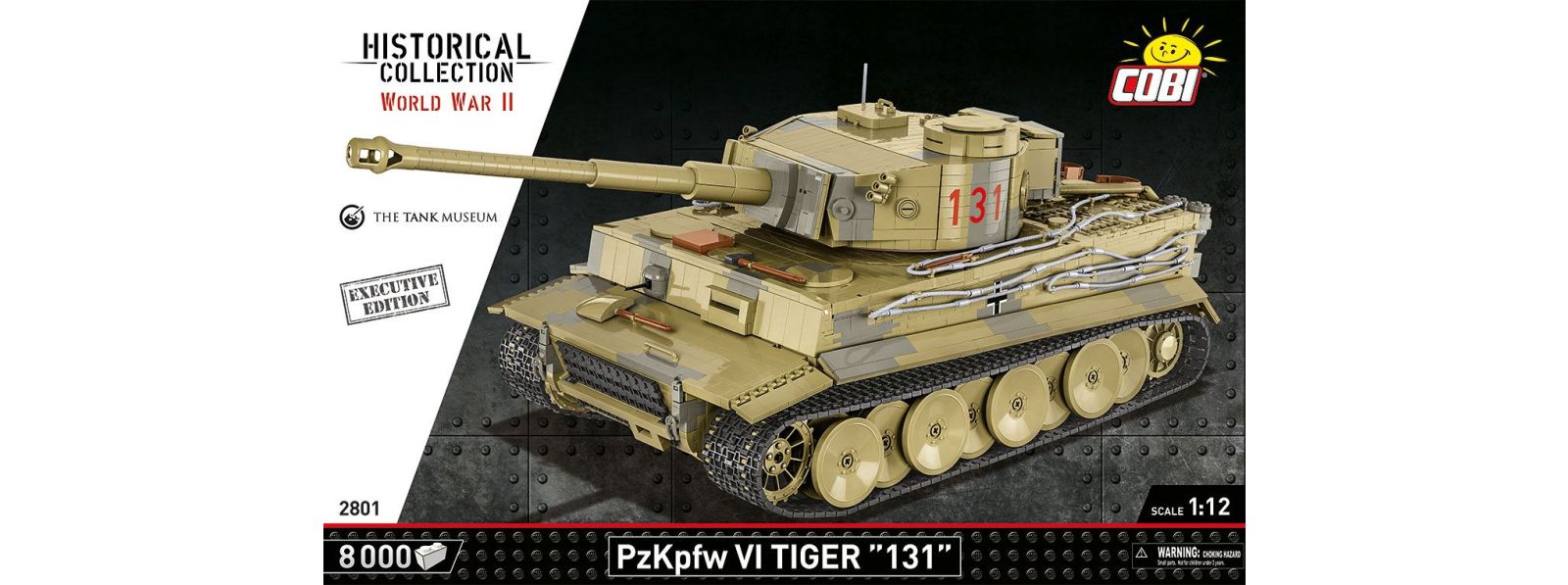 Panzerkampfwagen VI Tiger "131" - Executive Edition scale 1:12