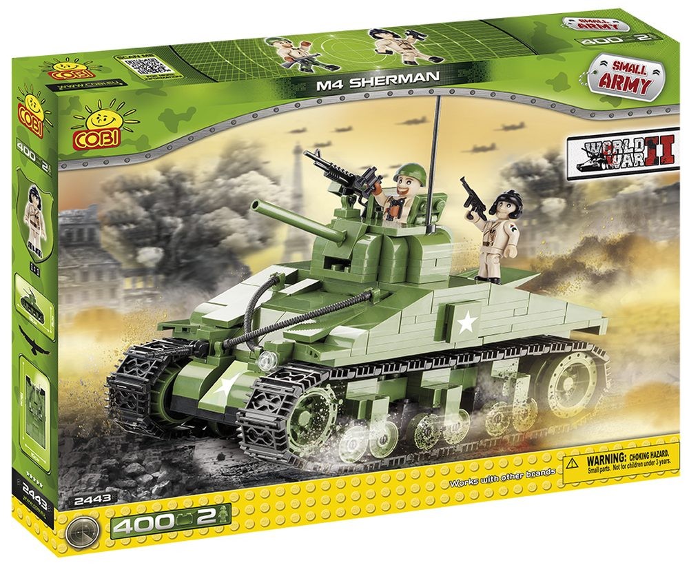 COBI block model of M4 Sherman