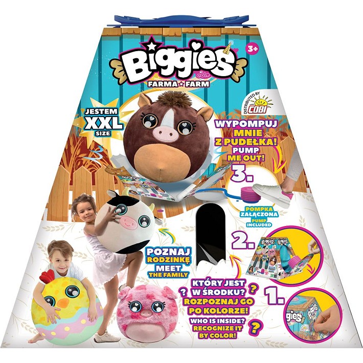 Biggies XXL Farma - maskotka - Konik - uszkodzone opakowanie - fot. 4