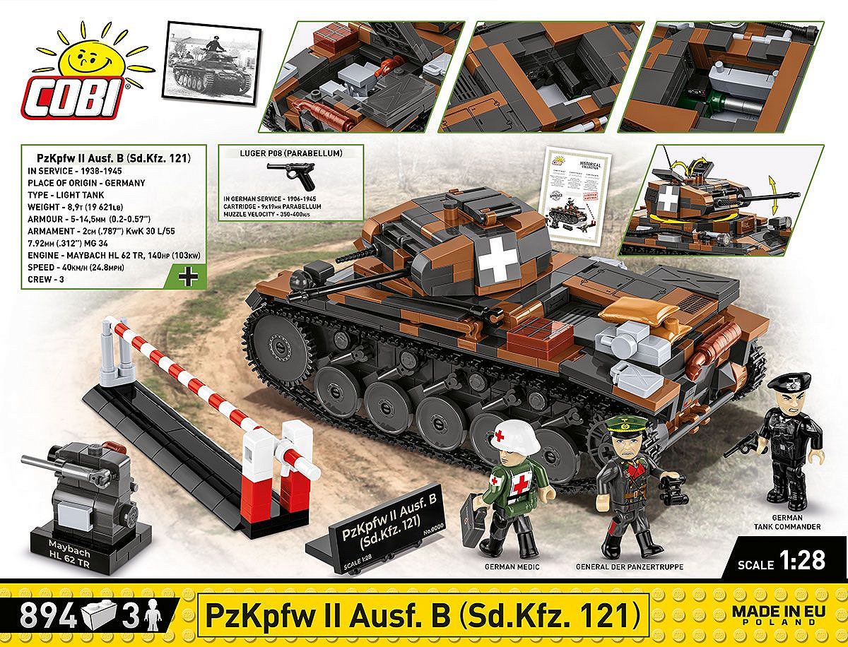 PzKpfw II Ausf. B (Sd.Kfz.121) - Edycja limitowana - fot. 4