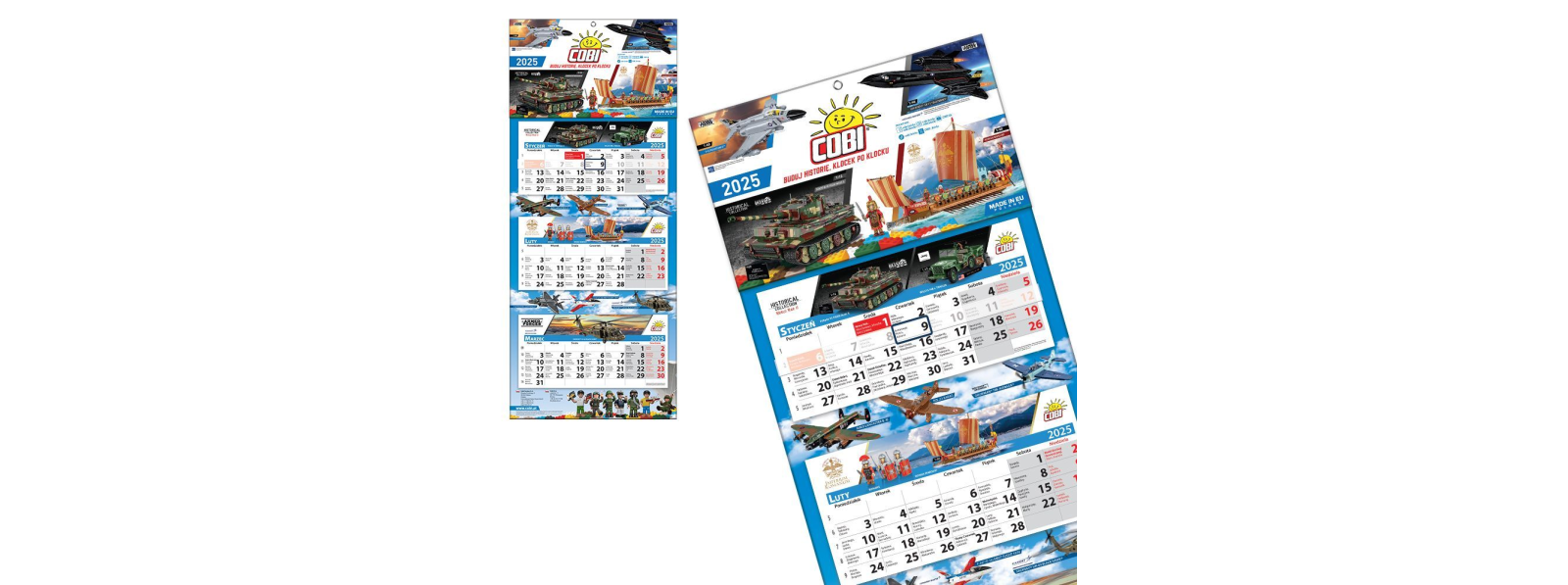 DISTRIBUTING CALENDARS FOR 2025