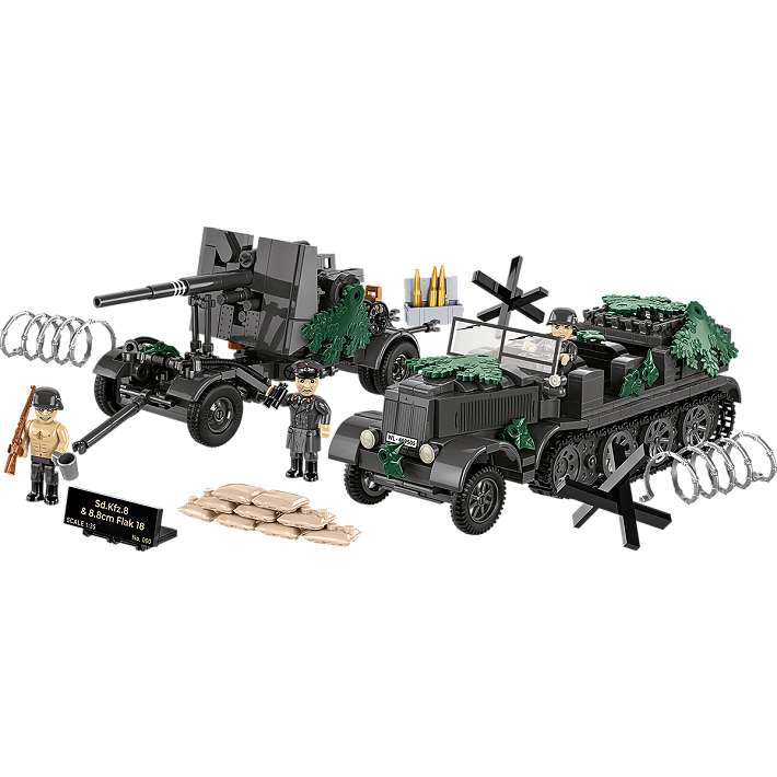 Sd.Kfz.8 & 8.8 cm Flak18 - Edycja Limitowana