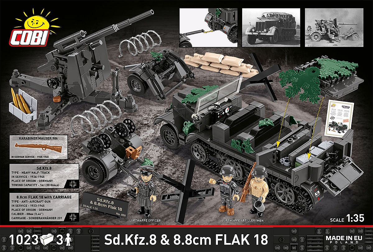 Sd.Kfz.8 & 8.8 cm Flak18 - Edycja Limitowana - fot. 3