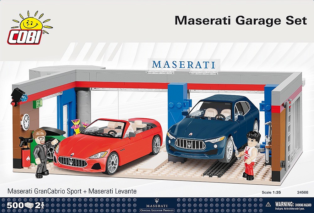 Maserati Garage Set - uszkodzone opakowanie - fot. 2