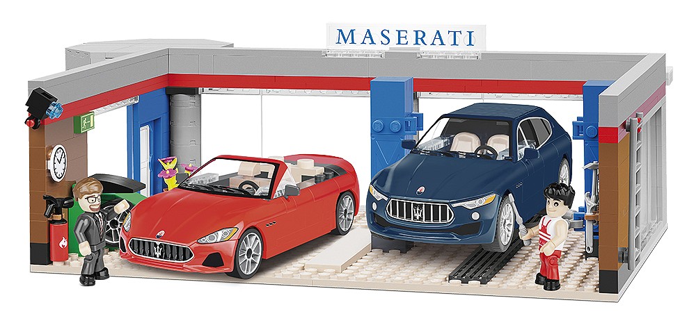 Maserati Garage Set - uszkodzone opakowanie