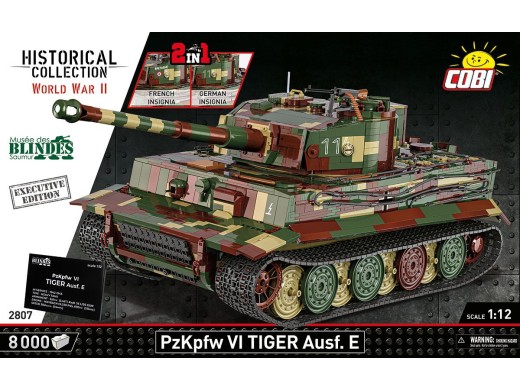 Everything you need to know about the huge PzKpfw VI Tiger Ausf. E – Executive Edition set in 1:12 scale!