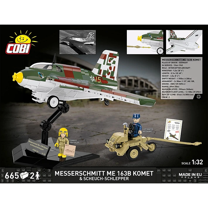 Messerschmitt Me 163B Komet & Scheuch-Schlepper - Edycja Limitowana - fot. 4