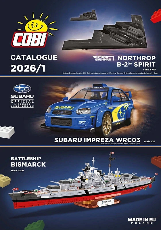Cobi bricks online catalogue 1/2026