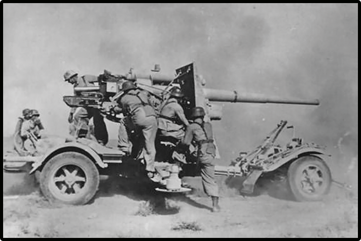 8.8 cm Flak 18 with Carriage - fot. 9