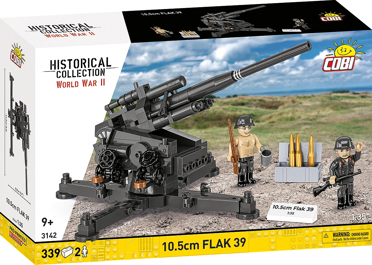 10,5 cm Flak 39 (COBI-3142)  Cannons  cobibricks.com