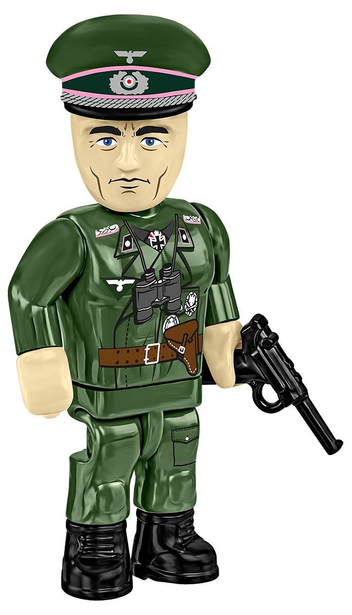 Tank commander figure from the Jagdpanther Sd.Kfz. 173 set.