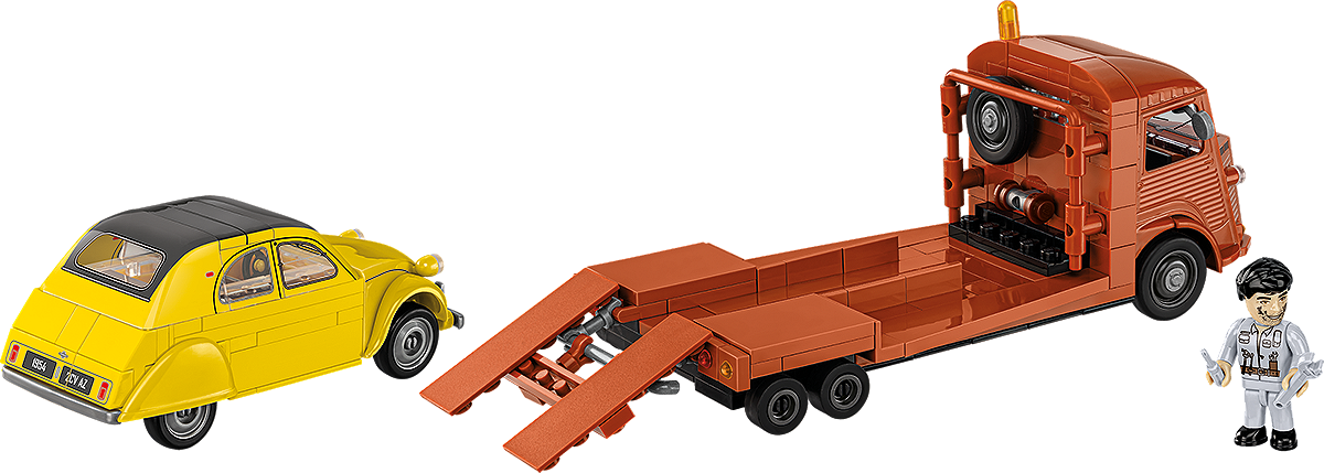 Citroen Type H Car Transporter & 2CV Type AZ - fot. 5