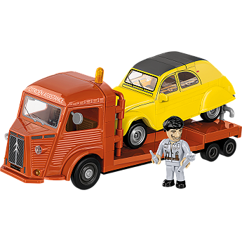 Citroen Type H Car Transporter & 2CV Type AZ