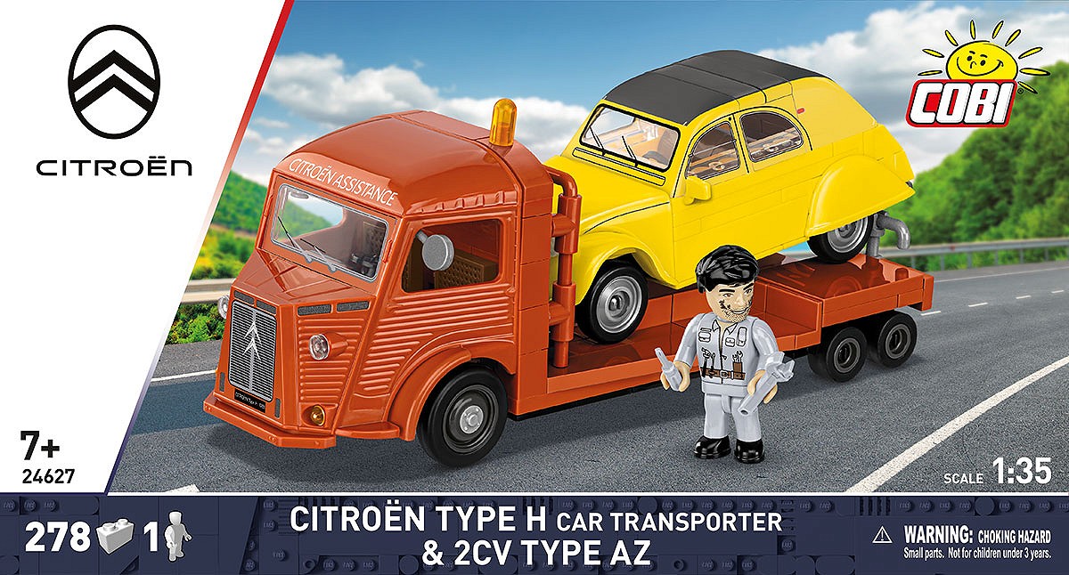 Citroen Type H Car Transporter & 2CV Type AZ - fot. 3