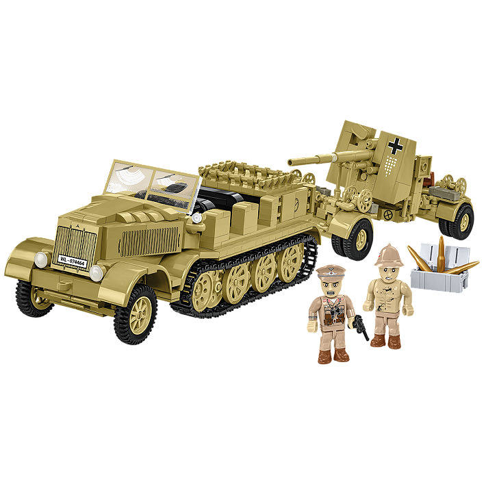 Sd.Kfz.8 Towing 8.8 cm Flak 36