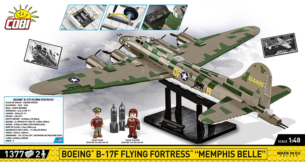 Boeing B-17F Flying Fortress "Memphis Belle" - Executive Edition - fot. 5