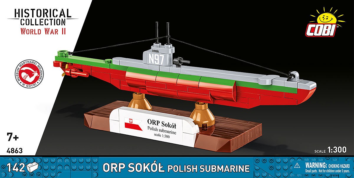 ORP Sokół Polish Submarine - fot. 2