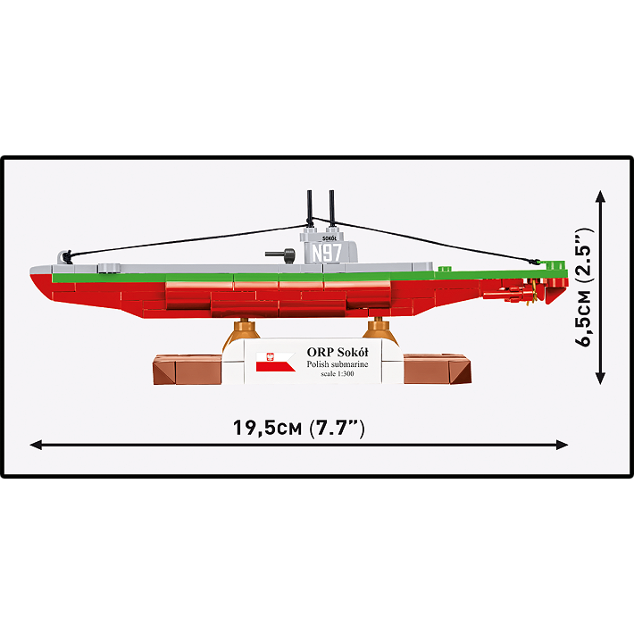 ORP Sokół Polish Submarine - fot. 7