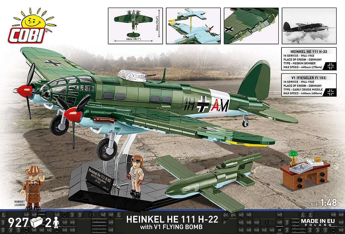 Heinkel HE 111 H-22 with V1 Flying Bomb - Executive Edition - fot. 4
