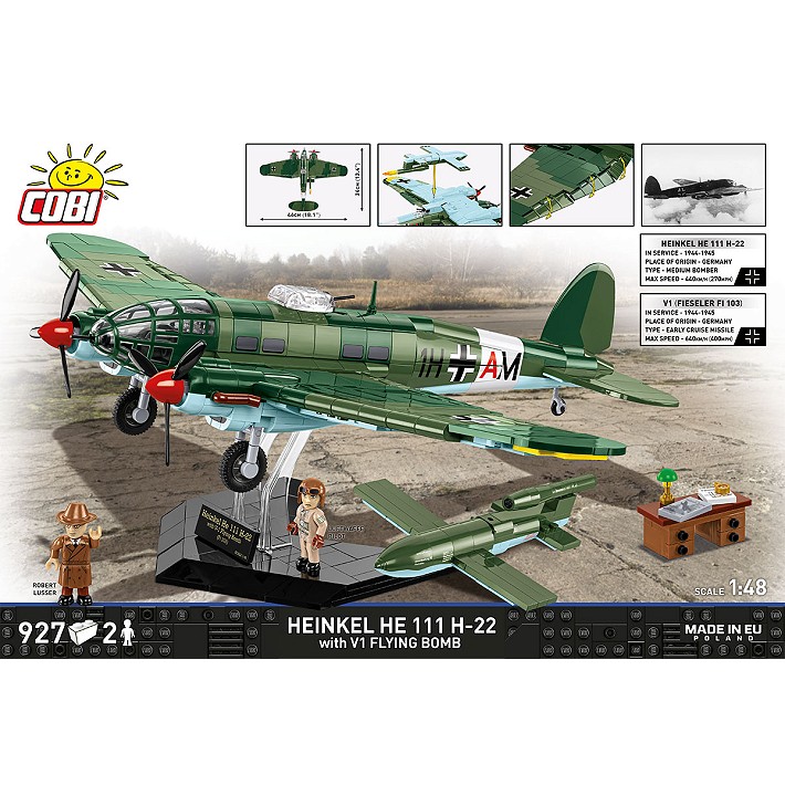 Heinkel HE 111 H-22 with V1 Flying Bomb - Executive Edition - fot. 4