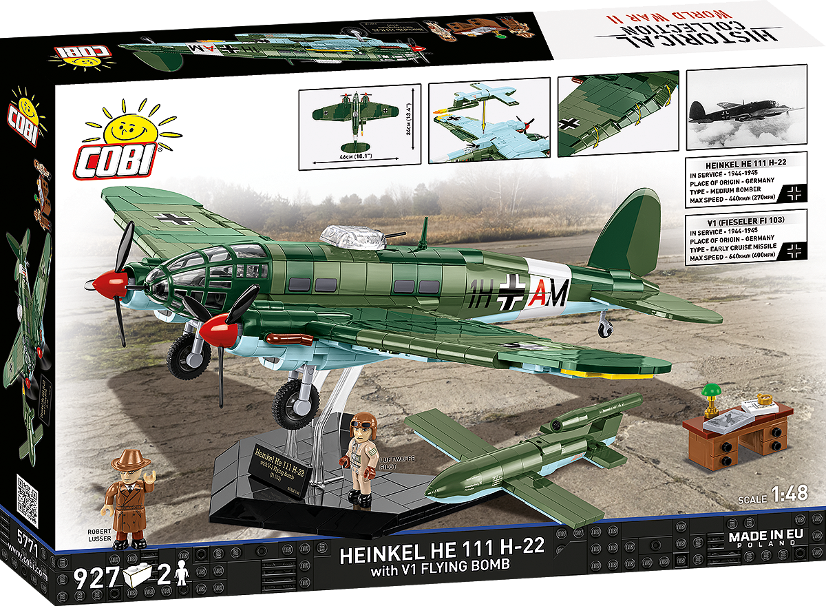 Heinkel HE 111 H-22 with V1 Flying Bomb - Executive Edition - fot. 17