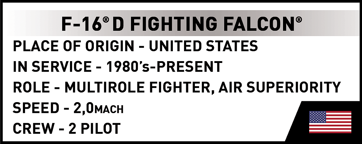F-16D Fighting Falcon 1:300 - fot. 5