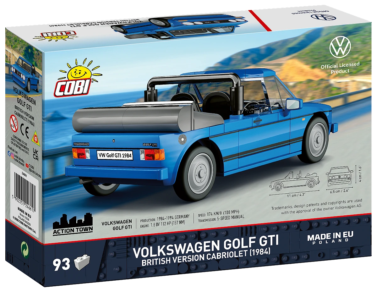 Volkswagen Golf GTI British Version Cabriolet (1984) (COBI-24661